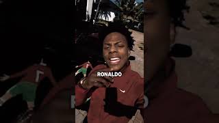 Ishow Speed le grand fan de Cristiano Ronaldo et maintenant un fan de Lionel Messi.#ishowspeed #news