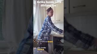 ketika bunda corla di bilang tua #bundacorla #corla #ratujreng #corlaratujreng #shorts #ngomel