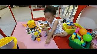 Baby FranFran_playing toys