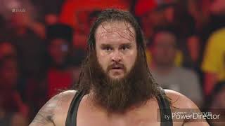 WWE   Braun Strowmans WWE Debut   and attacks Roman Reigns and Dean ambrose full