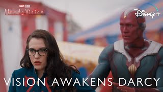 WandaVision 1x07 | Vision Awakens Darcy | Marvel Scenes