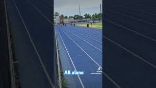 200m dash and I was all alone #viral #trending #track