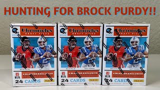 HUNTING FOR BROCK PURDY! - 2022 PANINI CHRONICLES DRAFT PICKS FOOTBALL