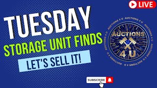 Storage Unit Finds Let's Sell it all! Deals, Deals, Deals Tuesday 5pm Eastern