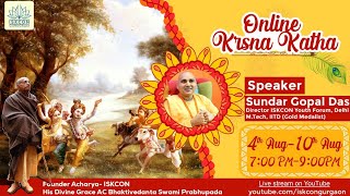 Krishna Katha Day 3|| HG Sundar Gopal Prabhu