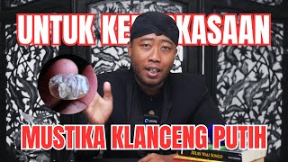 Inilah Khasiat Menakjubkan Batu Mustika Klanceng Putih Untuk Pria Perkasa !!!