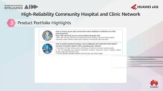 Huawei's High-Reliability Community Hospital and Clinic Network