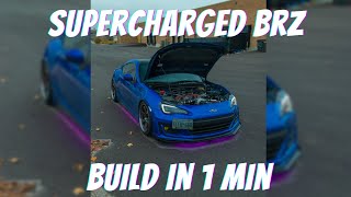 Building a supercharged BRZ in under 1 minute! Super compilation