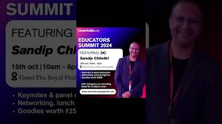 We are thrilled to announce that Sandip Chhettri will attend the EDUCATORS SUMMIT 2024