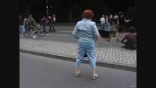 "Funky" Grandma - Dancing to Wiley