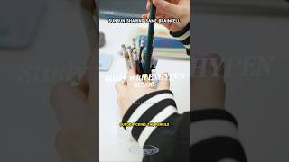 sunsun trolling 😂 sunoo picking pencil & sunghoon sharperning it but use pen in the end #enhypen ✏️😔