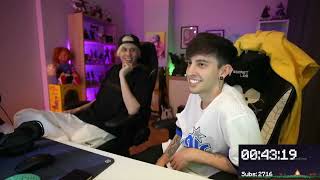 Robleis y Rubius directo en twitch