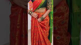 Silk saree me aise karein hip pleats ki settings |#saree_draping_guide #drapingstyle