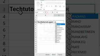 How to use RIGHT function in Excel #shortsviral #shortsvideo