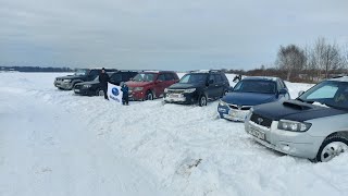 Off-Road Nissan Patrol Y61 И Много Subaru #4x4 #offroad #patrol #subaru