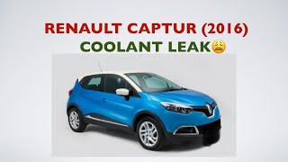 Renault Captur (2016) - Coolant Leak