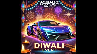 DIWALI EVENT - W MOTORS LYKAN HYPERSPORT - CLIFFHANGER Asphalt 9 Legends Unite