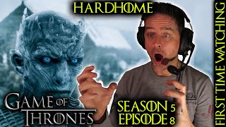 Hardhome | GAME OF THRONES [5x8] (FIRST TIME WATCHING REACTION)