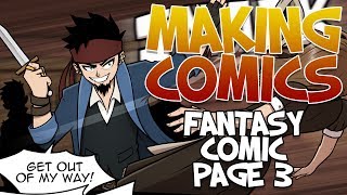 Making Comics - Fantasy Comic Page 3