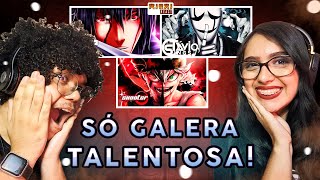 SESSÃO REACT #77 // Ishida - Sasuke Uchiha Song, Otávio Sings - W.D Gaster e  Shooter_sz - Asta