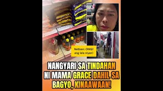 Tindahan ni Mama Grace, ito na ang itsura matapos ang bagyo