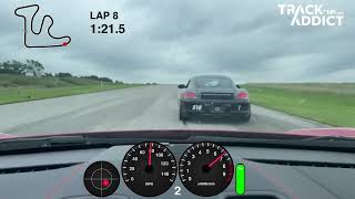 Chicago PCA, Gingerman HPDE Event, August 14 2022, Session 1, Run Group 1 (Black), 2016 Cayman GT4