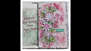 JUNK JOURNAL PÁGINA DE NOVIEMBRE CON FLORES - MIXED MEDIA - IDEAS GENIALES SCRAPERAS Y ALGO MÁS ...