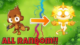 Bloons TD 6, But EVERYTHING Is Random!