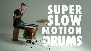 SUPER SLOW MOTION DRUMS - Adventure Drums!