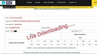 SBI Clerk Result 2022 Out How To Chek SBI Clerk Result  out 2022 SBI Clerk  Pre Result 2022 – Out