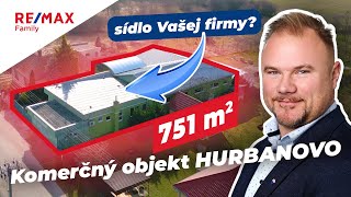 Komerčný objekt Hurbanovo - na predaj