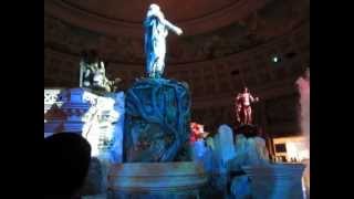 Fall of Atlantis Show, Forum Shops at Caesar's Palace Las Vegas Strip Pt 4