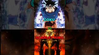 Scarlet king vs Goku (bruh)