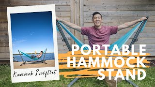 Best Portable Hammock Stand - Kammok Swiftlet - The lightest on the market!!!