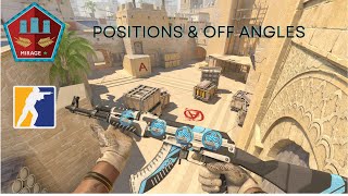 Powerful Off Angles & Positions on Mirage CS2