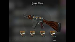 Scraping CS:GO Major Stickers Antwerp + best pick'em