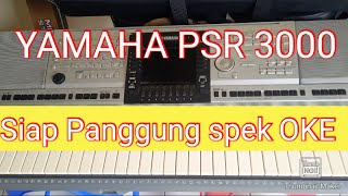 Keyboard Yamaha PSR 3000 2nd siap main Ready stok