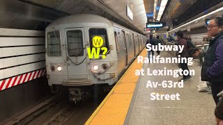 Subway Railfanning at Lexington Av-63rd Street