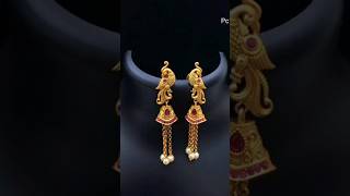 Stud Gold Earrings Designs With Price /Small Gold earrings designs #gold #new #jewellery #earrings