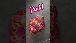 Not sure if I can give this one up… #vintagejewelry #pinkbrooch #jewelryhaul  #rhinestonejewelry