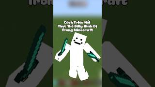 Cách Triệu Hồi Thực Thể Billy Kinh Dị Trong Minecraft #shorts #minecraft #xuhuong #shorts #billy