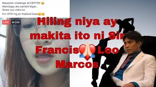 Pinay OFW Accepted Mayaman Challenge of Francis Leo Marcos