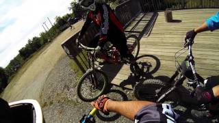 Mountain creek bike park late september downhill  shred session gopro 2015