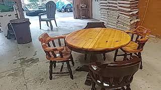 Table and chair restoration 2020