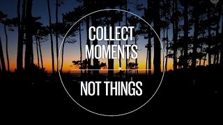 COLLECT MOMENTS NOT THINGS | ЦЕНИ МОМЕНТЫ, А НЕ ВЕЩИ | Толстовка. Свитшот. Кофта