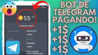 🤑¡GRATIS! COMO GANAR DINERO CON TELEGRAM SIN INVERSION! GANA USDT SIN INVERTIR + COMPROBANTE DE PAGO