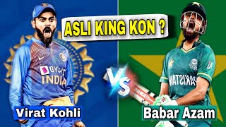 Who is The Real King Of Cricket ?||Virat Kohli Vs Babar Azam Comparison|| Cricbeast