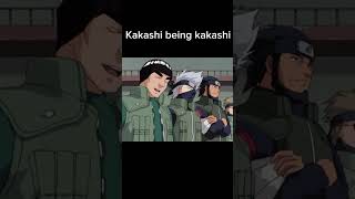 Kakashi being Kakashi