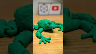 3d printed Flexi Frog | Funny Frog | Fun & cool 3d printed toys #toys #diy #3d