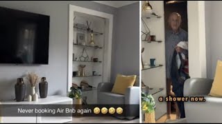 WWYD In This Situation? Dude Rented An AirBnb And Saw This!